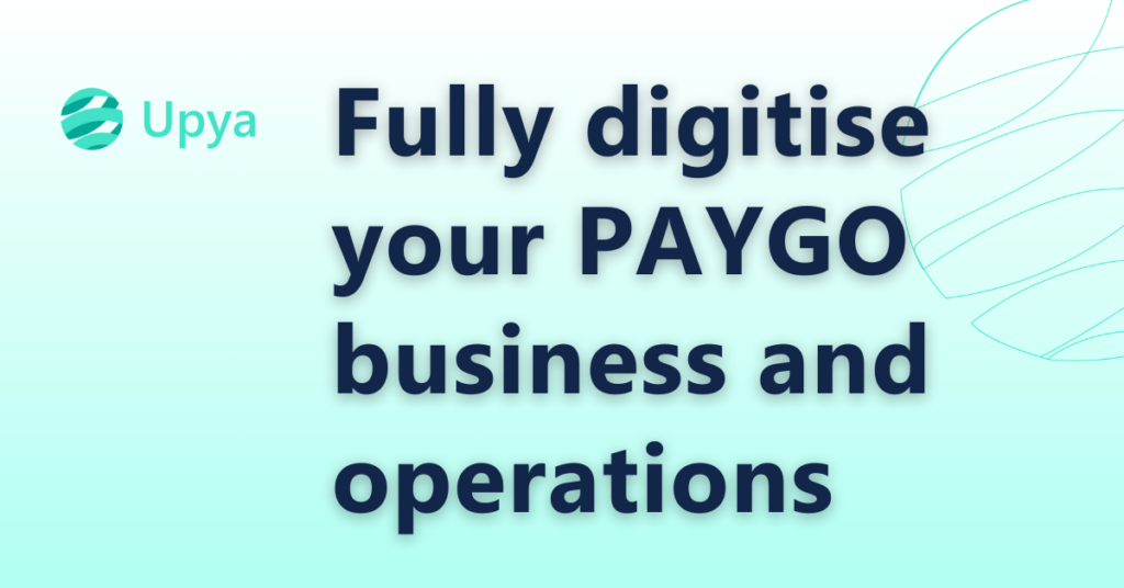 Field Solutions for PAYGO